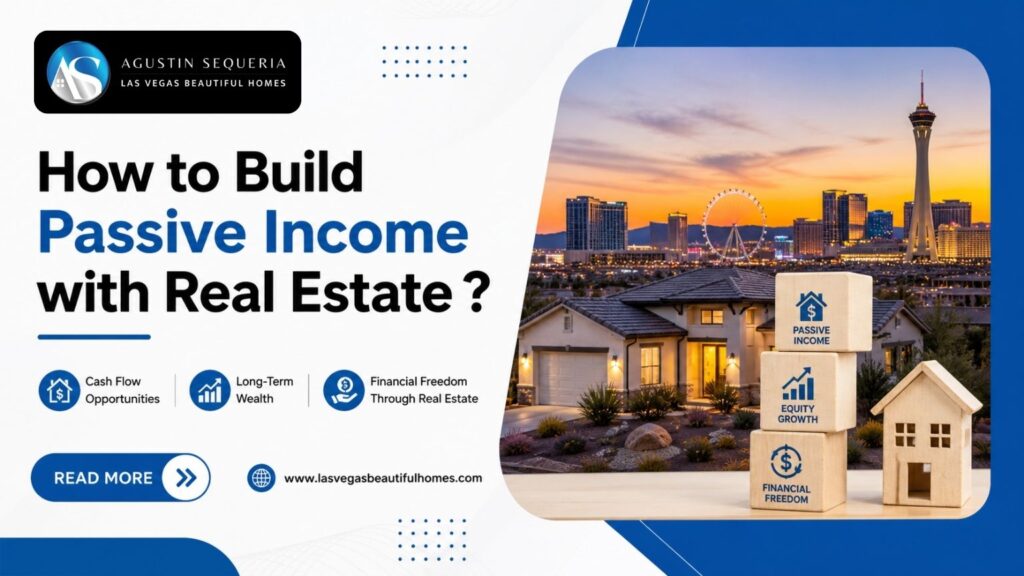 how to build passive income with real estate